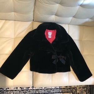 Talbots fur jacket  Size 10 girl or Size 0 woman